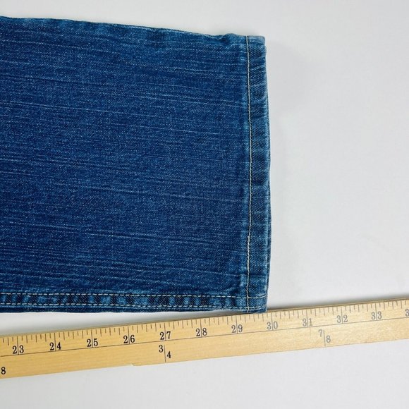 Riders by Lee Relaxed Tapered Womens Jeans Plus Size 18W M Stretch Dark Wash - Picture 9 of 10